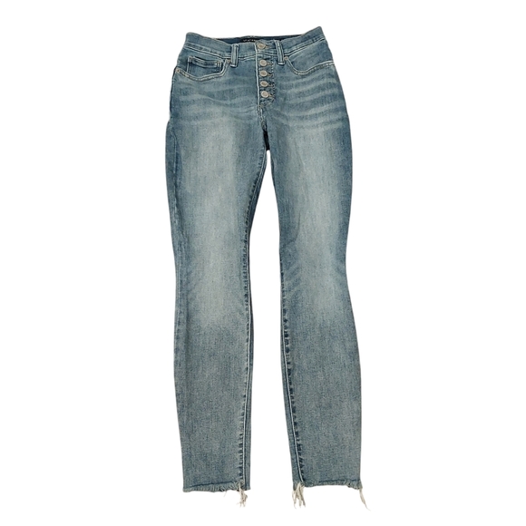 Lucky Brand Denim - Lucky Brand Women's High-Rise Skinny Bridgette Ankle Blue Jeans - Size 2 / 26